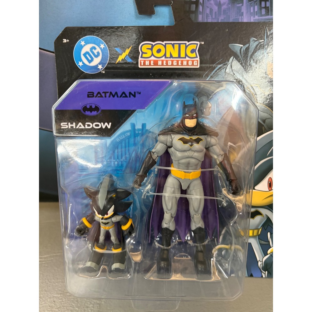 Jakks Pacific - DC / Sonic Crossover - Batman and Shadow